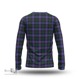 ScotsTee Shop Scottish Guthrie Modern Clan Crest Tartan Long Sleeve T Shirt