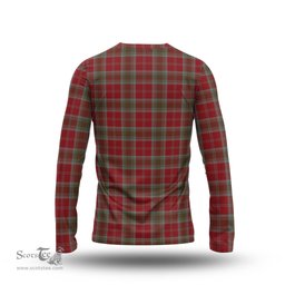 ScotsTee Shop Scottish Lindsay Weathered Clan Crest Tartan Long Sleeve T Shirt