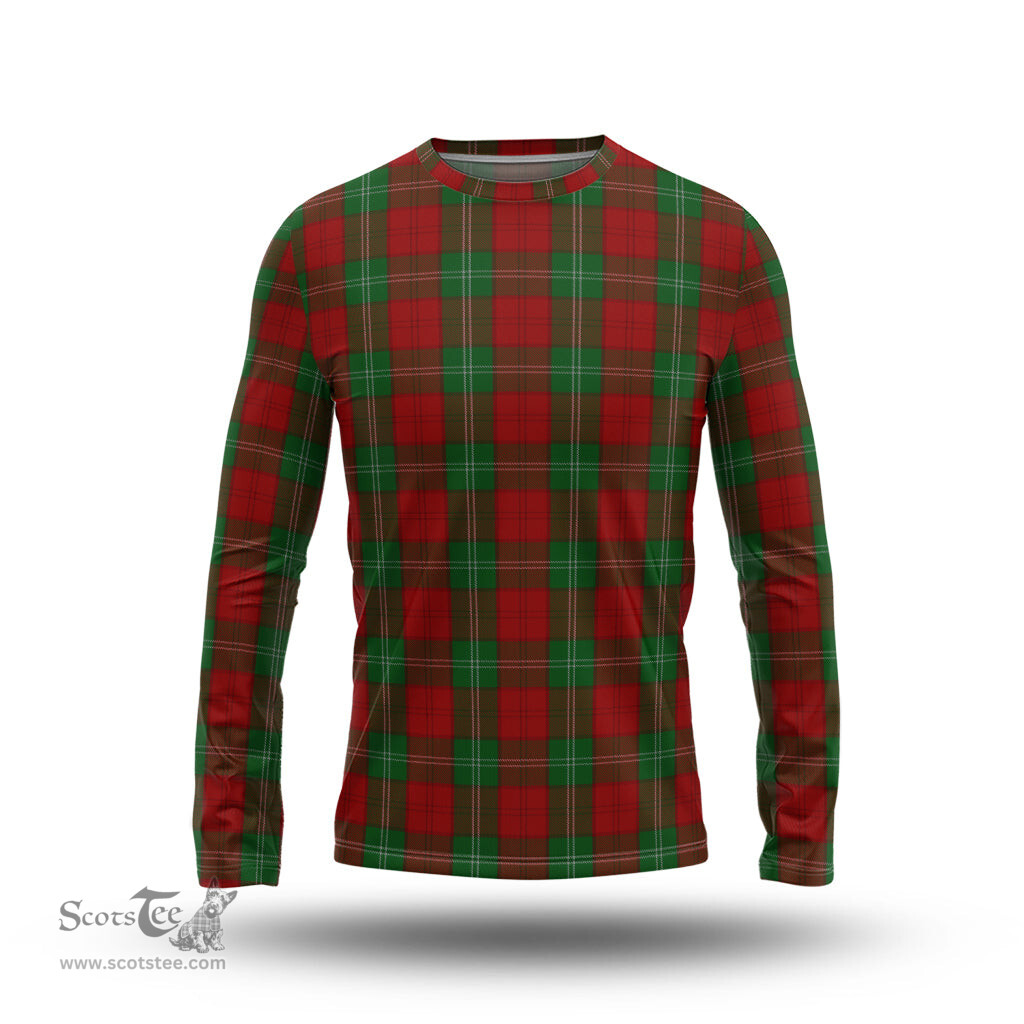 ScotsTee Shop Scottish Lennox Clan Tartan Long Sleeve T Shirt