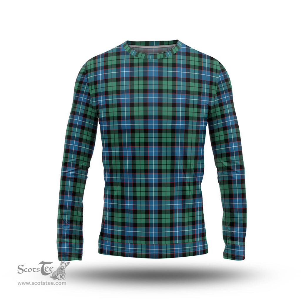 ScotsTee Shop Scottish Galbraith Ancient Clan Tartan Long Sleeve T Shirt