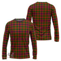 ScotsTee Shop Scottish Kinninmont Clan Tartan Long Sleeve T Shirt