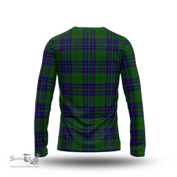 ScotsTee Shop Scottish Lockhart Modern Clan Tartan Long Sleeve T Shirt