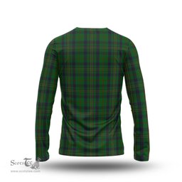ScotsTee Shop Scottish Kennedy Clan Crest Tartan Long Sleeve T Shirt