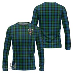 ScotsTee Shop Scottish Lyon Clan Crest Tartan Long Sleeve T Shirt