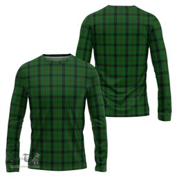 ScotsTee Shop Scottish Kincaid Clan Tartan Long Sleeve T Shirt