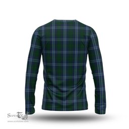 ScotsTee Shop Scottish Jones of Wales Clan Tartan Long Sleeve T Shirt
