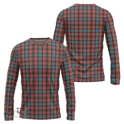 ScotsTee Shop Scottish Hannay Dress Clan Tartan Long Sleeve T Shirt