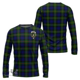 ScotsTee Shop Scottish Jamieson Clan Crest Tartan Long Sleeve T Shirt