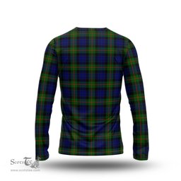 ScotsTee Shop Scottish Jamieson Clan Crest Tartan Long Sleeve T Shirt