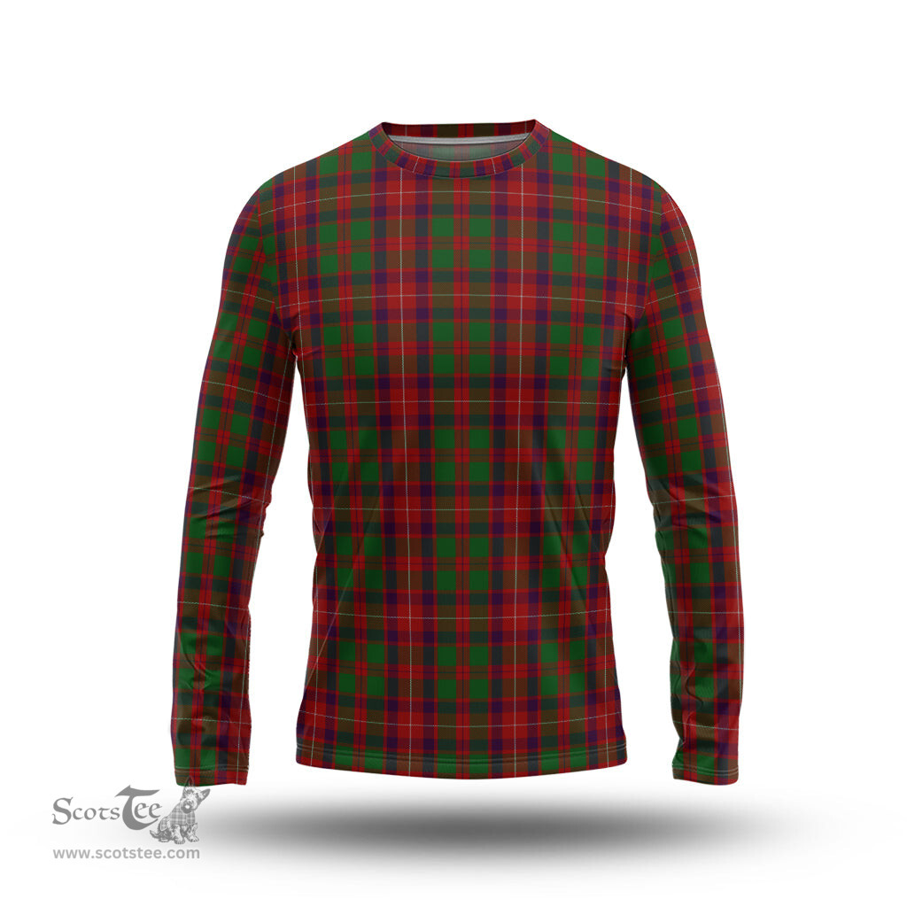 ScotsTee Shop Scottish Geddes Clan Tartan Long Sleeve T Shirt
