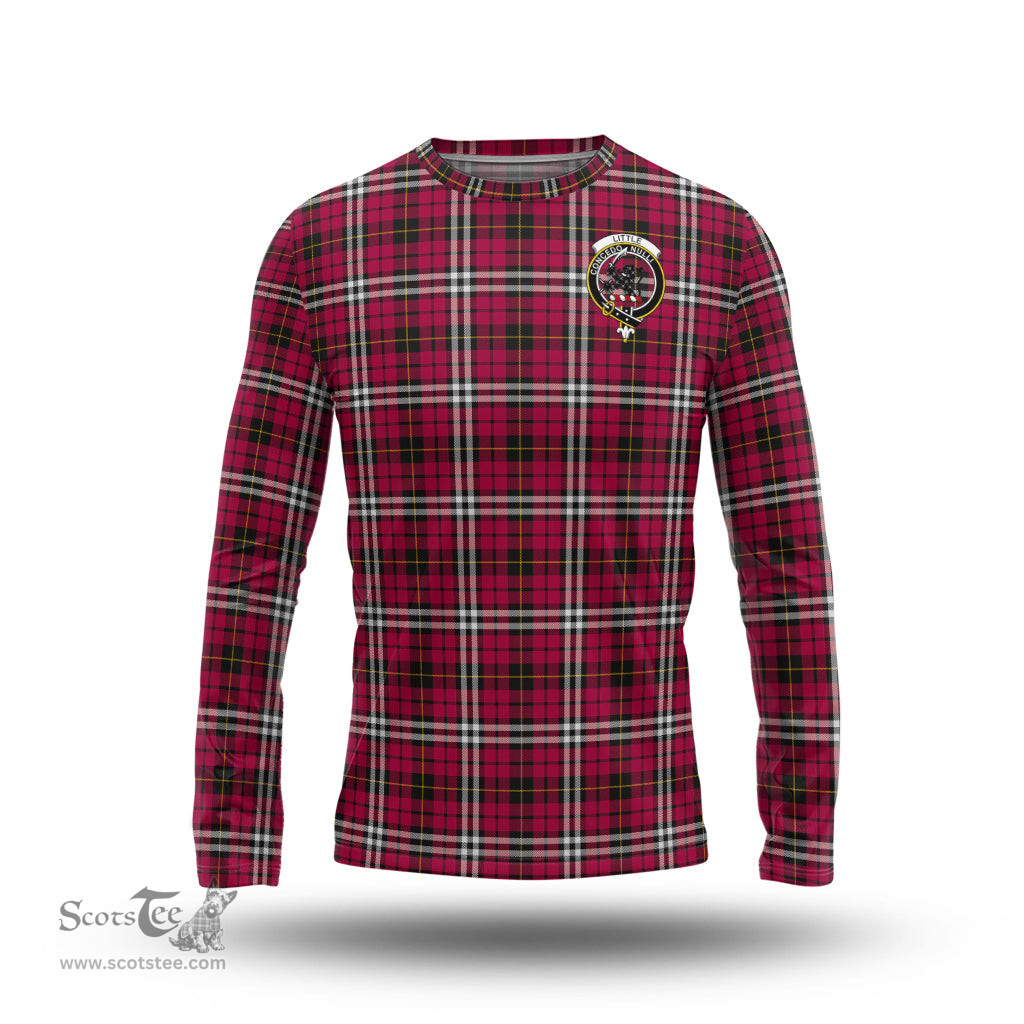 ScotsTee Shop Scottish Little Clan Crest Tartan Long Sleeve T Shirt