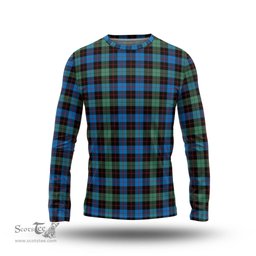 ScotsTee Shop Scottish Guthrie Ancient Clan Tartan Long Sleeve T Shirt