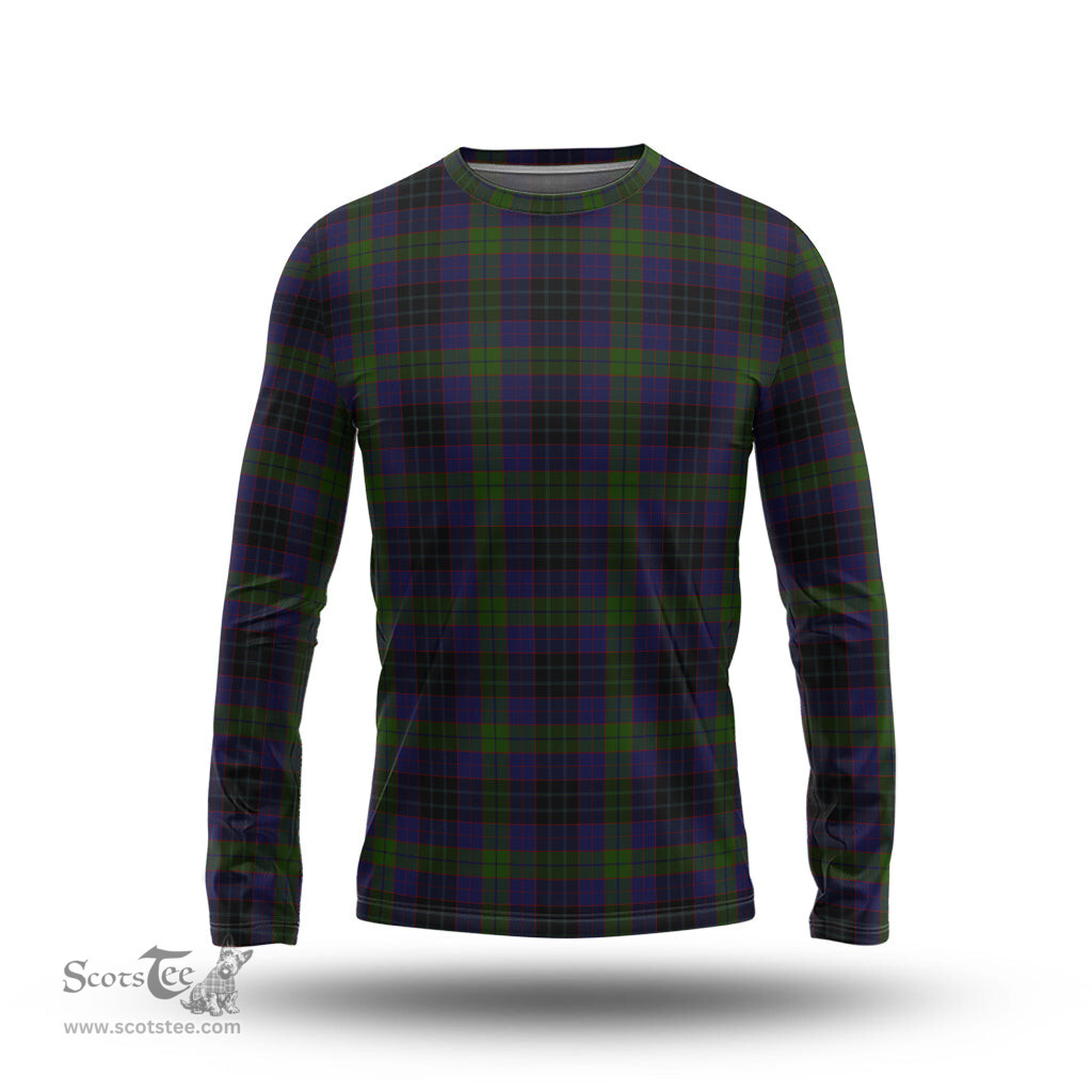 ScotsTee Shop Scottish Lumsden Hunting Clan Tartan Long Sleeve T Shirt