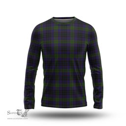 ScotsTee Shop Scottish Lumsden Hunting Clan Tartan Long Sleeve T Shirt