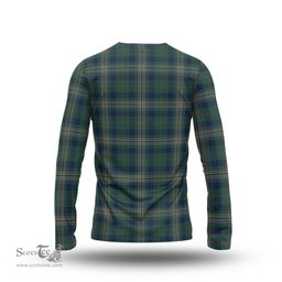 ScotsTee Shop Scottish Kennedy Modern Clan Tartan Long Sleeve T Shirt