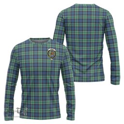 ScotsTee Shop Scottish Leslie Hunting Ancient Clan Crest Tartan Long Sleeve T Shirt