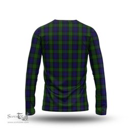ScotsTee Shop Scottish Gunn Clan Crest Tartan Long Sleeve T Shirt