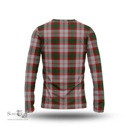 ScotsTee Shop Scottish Lindsay Dress Red Clan Tartan Long Sleeve T Shirt