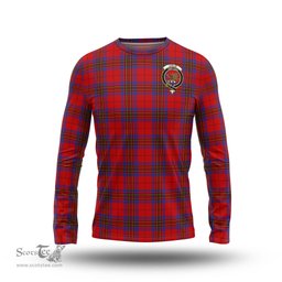 ScotsTee Shop Scottish Leslie Modern Clan Crest Tartan Long Sleeve T Shirt