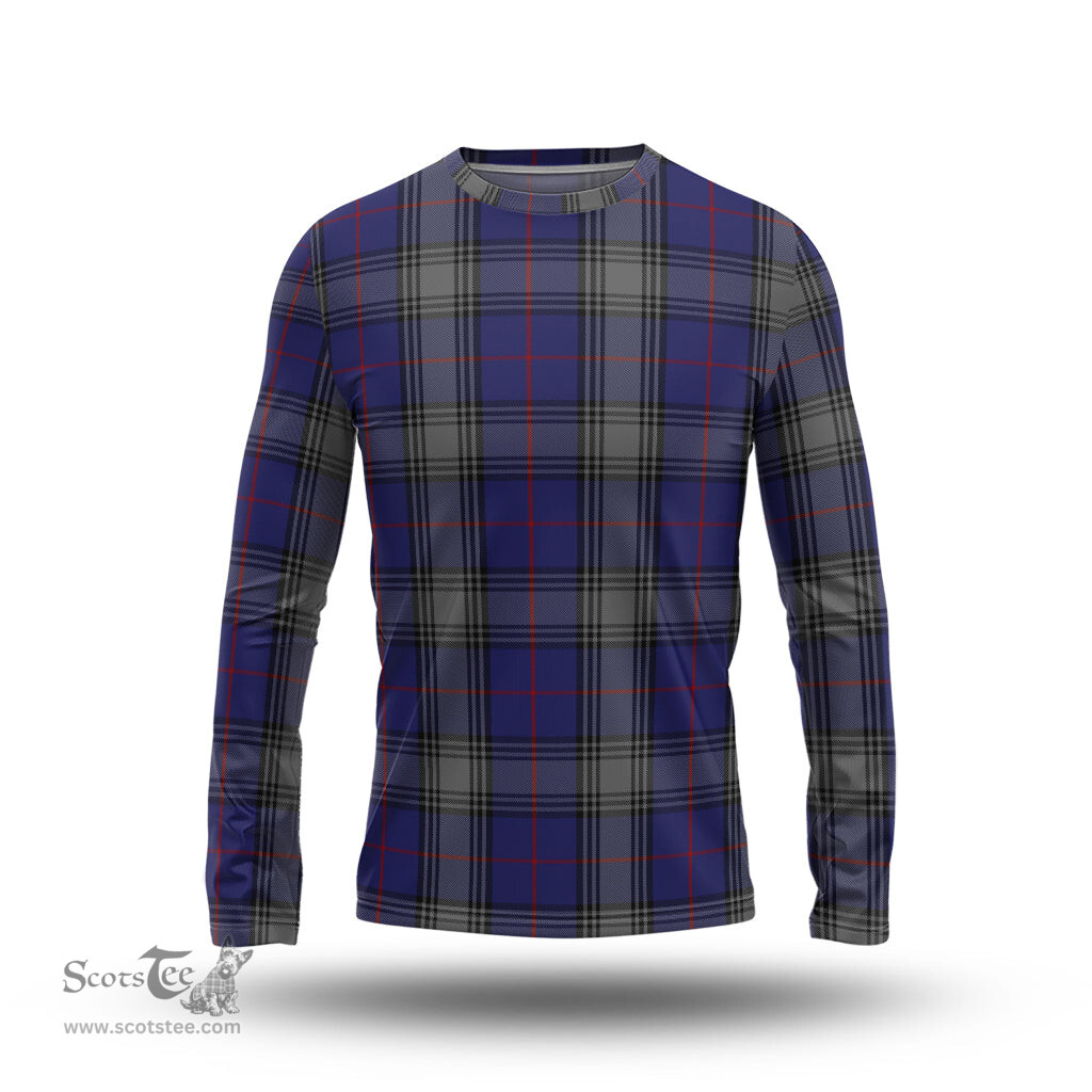 ScotsTee Shop Scottish Kinnaird Clan Tartan Long Sleeve T Shirt