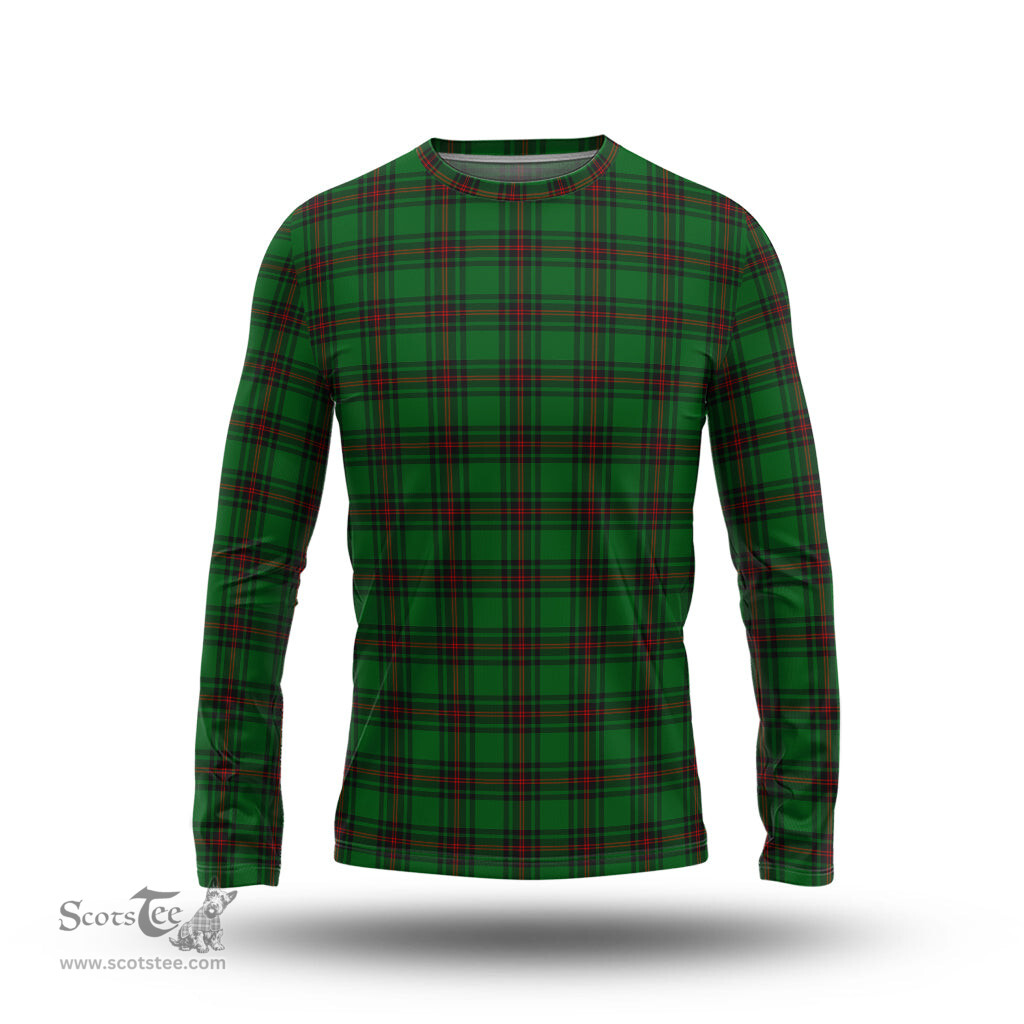 ScotsTee Shop Scottish Logie Clan Tartan Long Sleeve T Shirt