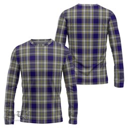 ScotsTee Shop Scottish Livingstone Dress Clan Tartan Long Sleeve T Shirt