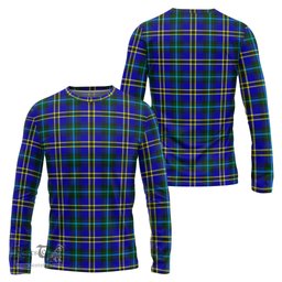 ScotsTee Shop Scottish Hope Modern Clan Tartan Long Sleeve T Shirt