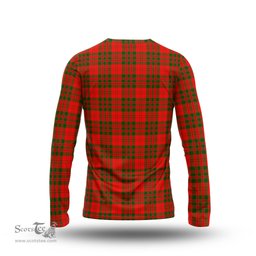 ScotsTee Shop Scottish Livingstone Modern Clan Crest Tartan Long Sleeve T Shirt