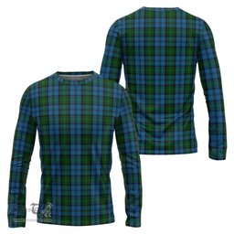 ScotsTee Shop Scottish Kerr Hunting Clan Tartan Long Sleeve T Shirt