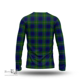 ScotsTee Shop Scottish Johnstone Modern Clan Tartan Long Sleeve T Shirt