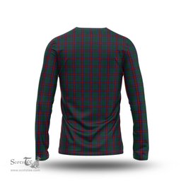 ScotsTee Shop Scottish Jardine Dress Clan Crest Tartan Long Sleeve T Shirt