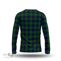 ScotsTee Shop Scottish Keith Modern Clan Crest Tartan Long Sleeve T Shirt
