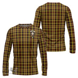 ScotsTee Shop Scottish Jardine Clan Crest Tartan Long Sleeve T Shirt