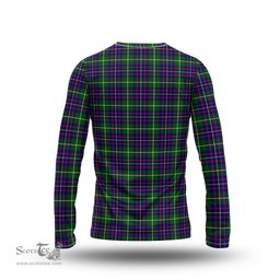 ScotsTee Shop Scottish Inglis Modern Clan Crest Tartan Long Sleeve T Shirt