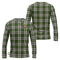 ScotsTee Shop Scottish Hay White Dress Clan Crest Tartan Long Sleeve T Shirt