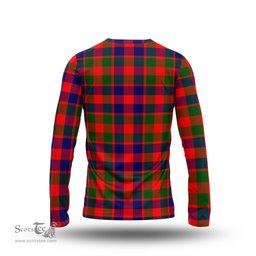 ScotsTee Shop Scottish Gow of Skeoch Clan Tartan Long Sleeve T Shirt