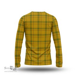 ScotsTee Shop Scottish Houston Clan Crest Tartan Long Sleeve T Shirt