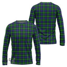 ScotsTee Shop Scottish Gordon Modern Clan Tartan Long Sleeve T Shirt