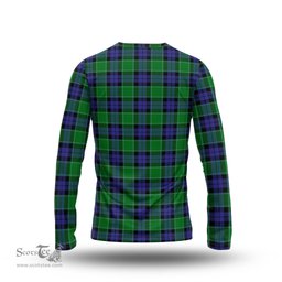 ScotsTee Shop Scottish Graham of Menteith Modern Clan Tartan Long Sleeve T Shirt