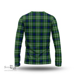 ScotsTee Shop Scottish Haliburton Clan Tartan Long Sleeve T Shirt