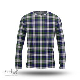 ScotsTee Shop Scottish Gordon Dress Modern Clan Tartan Long Sleeve T Shirt