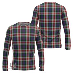 ScotsTee Shop Scottish Fraser Red Dress Clan Tartan Long Sleeve T Shirt