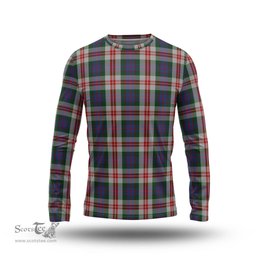 ScotsTee Shop Scottish Fraser Red Dress Clan Tartan Long Sleeve T Shirt