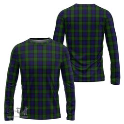 ScotsTee Shop Scottish Gunn Clan Tartan Long Sleeve T Shirt
