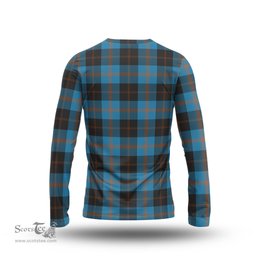 ScotsTee Shop Scottish Horsburgh Clan Crest Tartan Long Sleeve T Shirt
