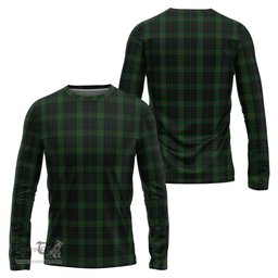 ScotsTee Shop Scottish Gunn Logan Clan Tartan Long Sleeve T Shirt
