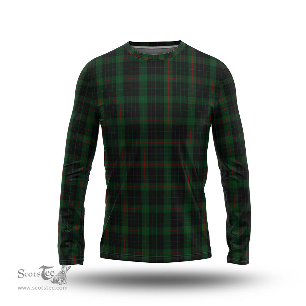 ScotsTee Shop Scottish Gunn Logan Clan Tartan Long Sleeve T Shirt