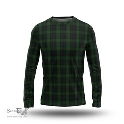 ScotsTee Shop Scottish Gunn Logan Clan Tartan Long Sleeve T Shirt