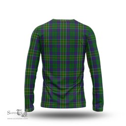 ScotsTee Shop Scottish Hunter of Hunterston Clan Crest Tartan Long Sleeve T Shirt