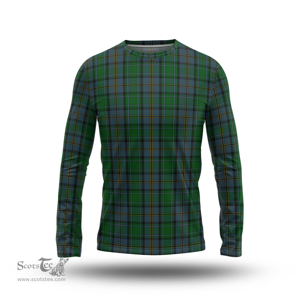 ScotsTee Shop Scottish Hope Vere Clan Tartan Long Sleeve T Shirt